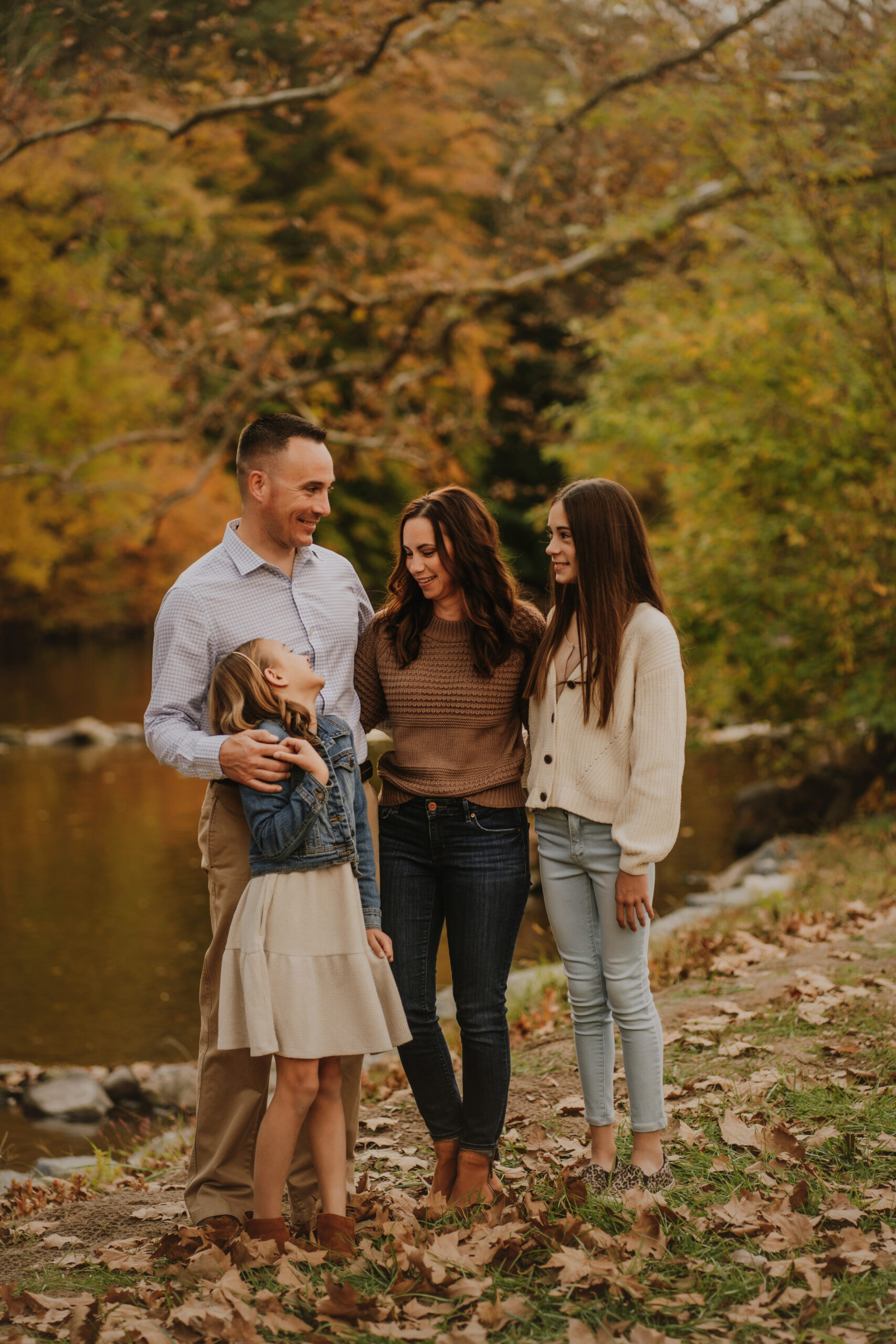 family fall photo session with york pa family photographer