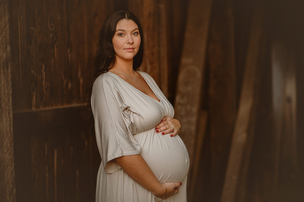 pregnant mom in york pa for maternity photo session
